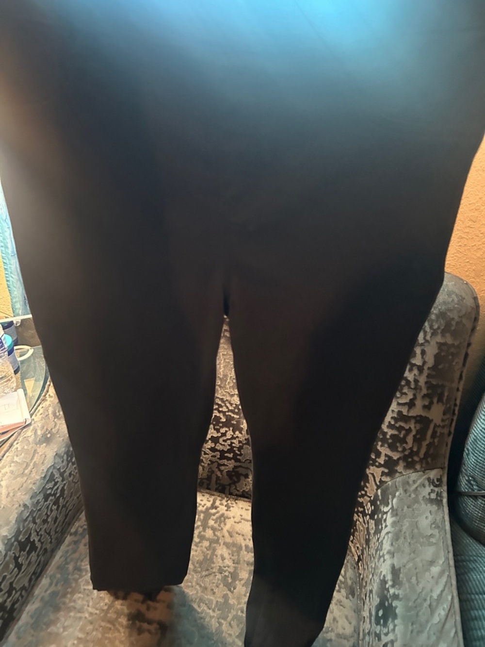 Time and Tru Black Ankle-Length Girls' Cropped Pants